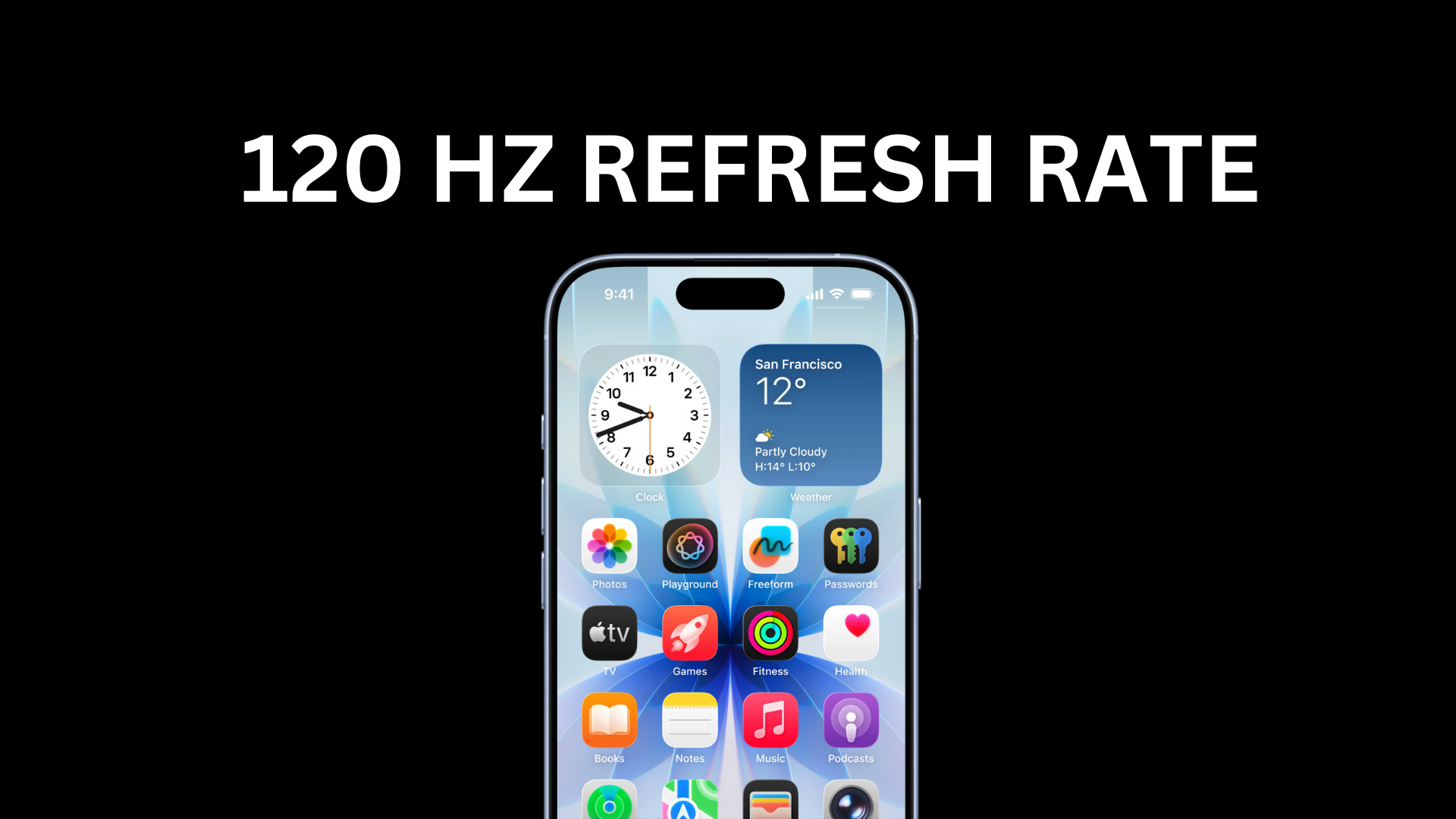 iPhone 17 Refresh Rate